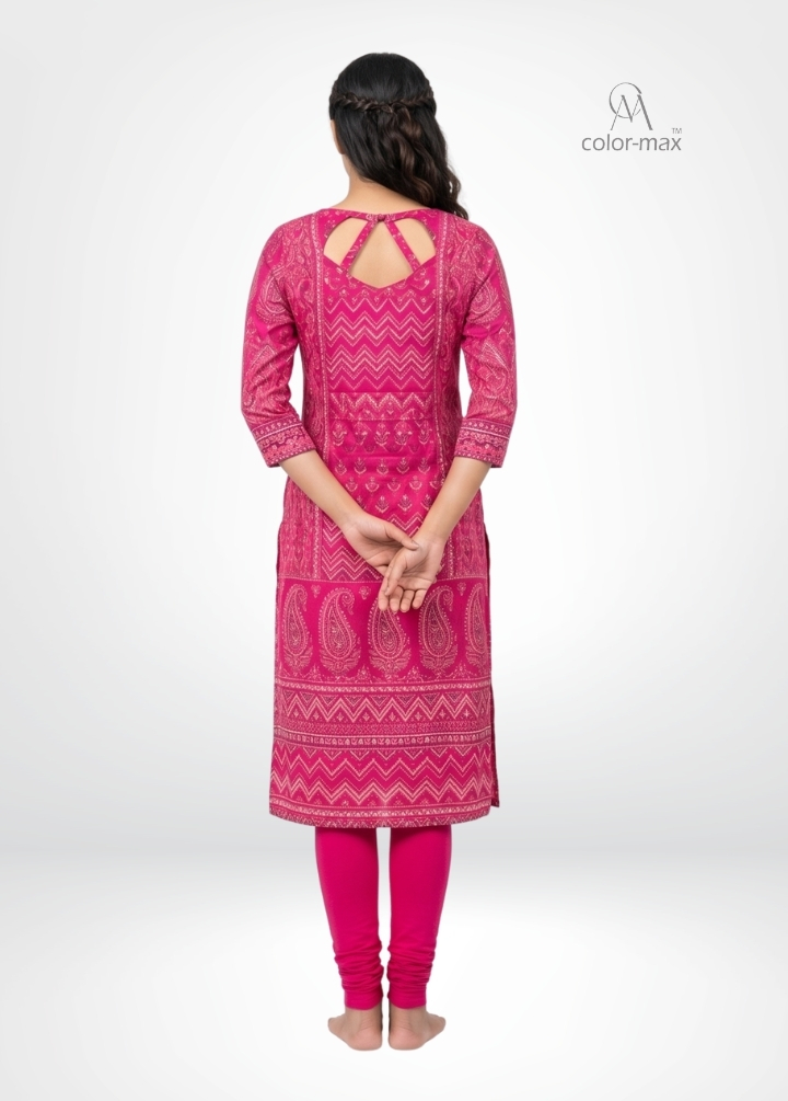 FUSIA - Premium Cotton Lycra Chudi Leggings - Hover